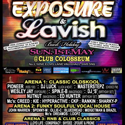 Reviews: Exposure & Lavish | Colosseum LONDON | Sun 1st May 2011