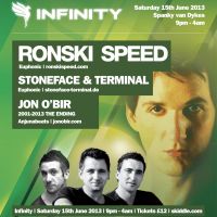 Infinity - Ronski Speed, Stoneface & Terminal, Jon OBir (The Ending) at Spanky Van Dykes