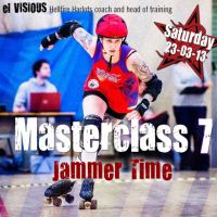 Hellfire Harlots roller derby Masterclass 7.1 - Jammer Time at Southglade Leisure Centre