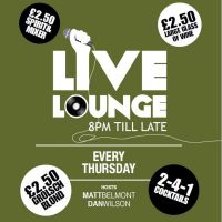 Live Lounge at The Parkrow Bar And Brasserie