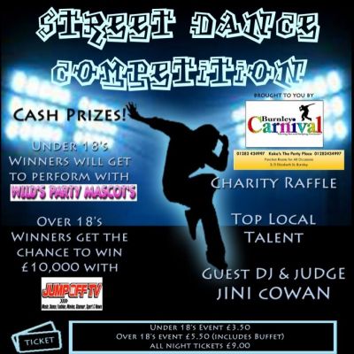 StreetDance Competition Tickets | Ko-ko's Burnley  | Fri 11th May 2012 Lineup