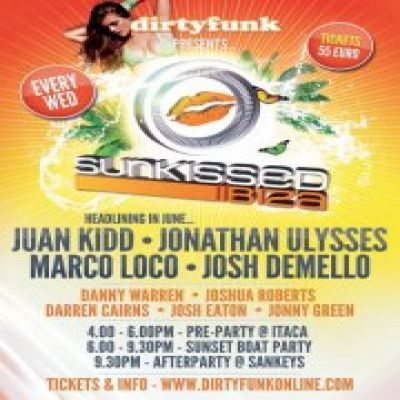 Sunkissed Ibiza Tickets | Sunkissed Ibiza Boat Party San Antonio, Ibiza | Wed 8th August 2012 Lineup