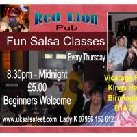 Salsa Dancing in Birmingham at Red Lion Pub