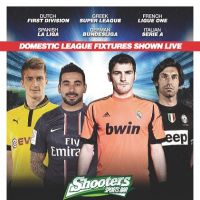 Showing all European Football!!! at Shooters Sports Bar