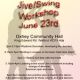 Jive/Swing dance Friday Workshop June 21st