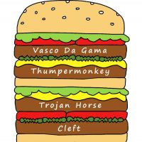 Cleft reveals all - Thumpermonkey, Vasco da Gama & Trojan Horse
