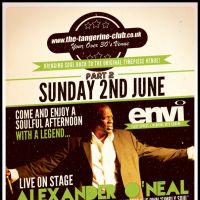 ALEXANDER ONEAL @ THE TANGERINE CLUB at The Tangerine Club