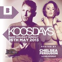 KOOSDAY TAKEOVER | BH SUNDAY | LIVE SET FROM BURNS & HOSTED BY CHELSEA FERGO! at The Basement