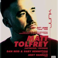 The Garden Party After Party - Matt Tolfrey (Leftroom Records) at Junk