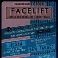 Facelift Sketch Comedy at BAR KICK