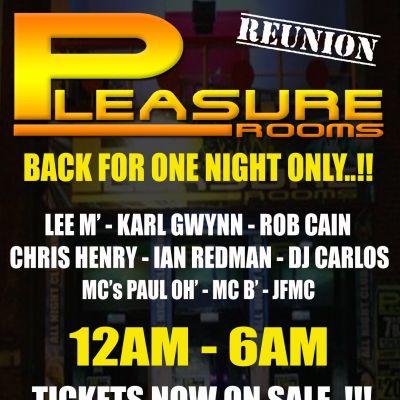 Pleasure Rooms Reunion Tickets | Pleasure Rooms Liverpool | Sat 29th June 2013 Lineup