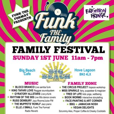 Funk The Family Festival Tickets | Big Beach Cafe Brighton & Hove | Sun 1st June 2014 Lineup