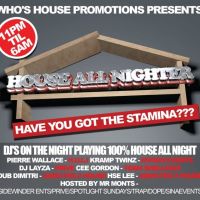 House Allnighter Manchester at Club Elysee