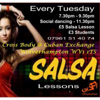 Tuesday Salsa Classes at The Cuban Exchange