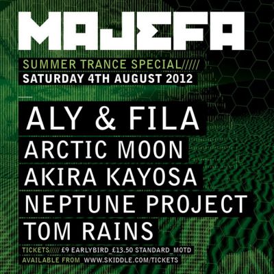 Reviews: Majefa Summer Trance Special 2012 | Sound Control Manchester | Sat 4th August 2012