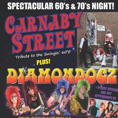 Spectacular 60's & 70's Night | Exeter Corn Exchange Exeter | Fri 24th August 2012 Lineup