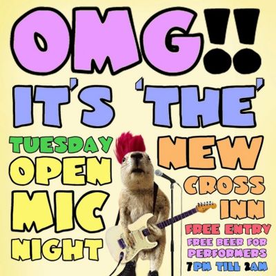 Open Mic Night | New Cross Inn London | Tue 17th July 2012 Lineup