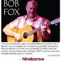Sunray Folk Club presents Bob Fox at Broadmayne Village Hall