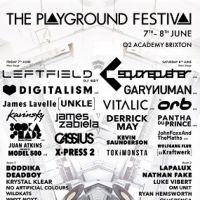 The Playground Festival w/ Leftfield-DJ, Digitalism, Gary Numan, James Lavelle (Unkle) + more at O2 Academy Brixton, London