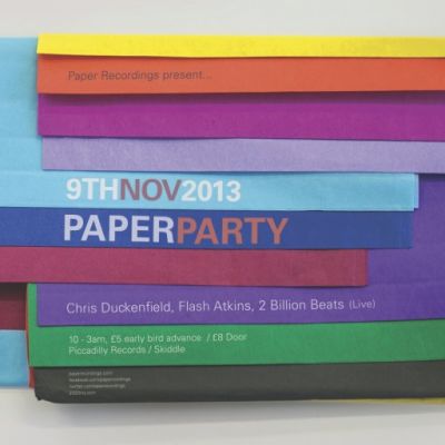 Paper Recordings Party Tickets | Twenty Twenty Two Manchester | Sat 9th November 2013 Lineup